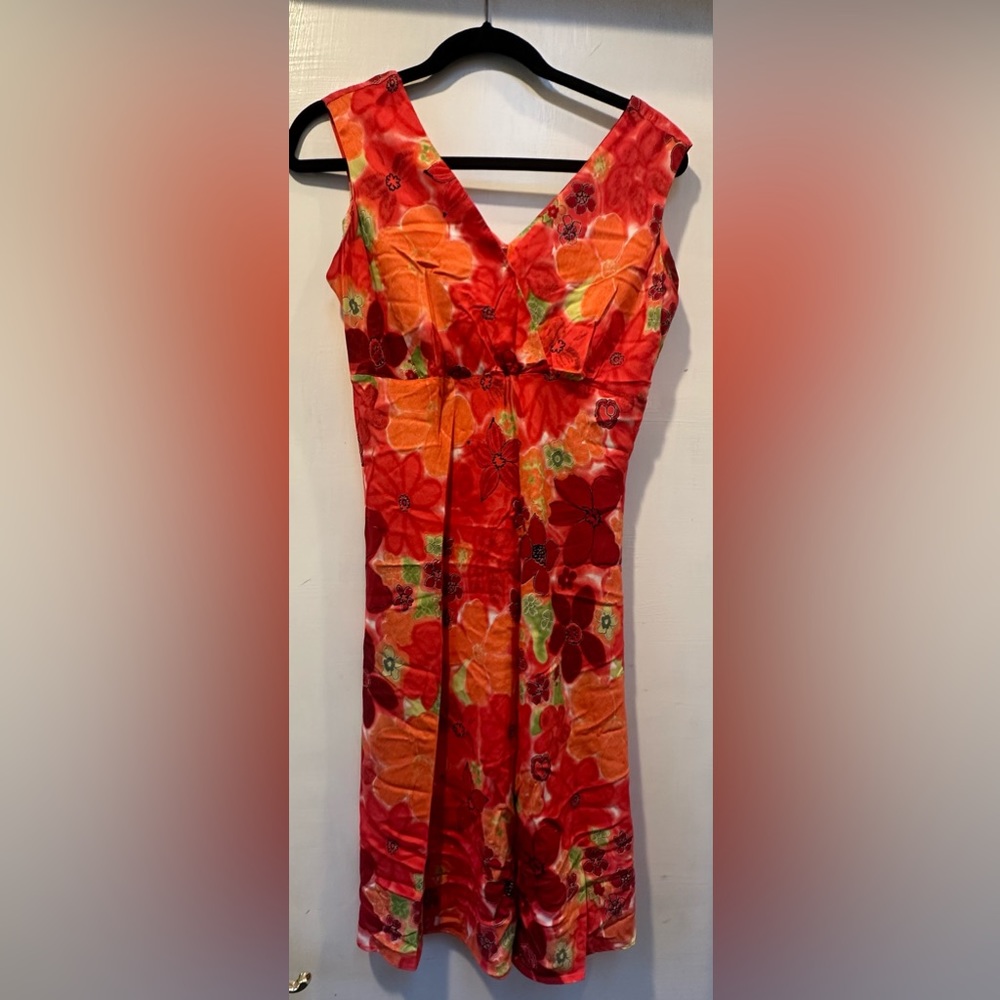 Expressions dress floral print size 12